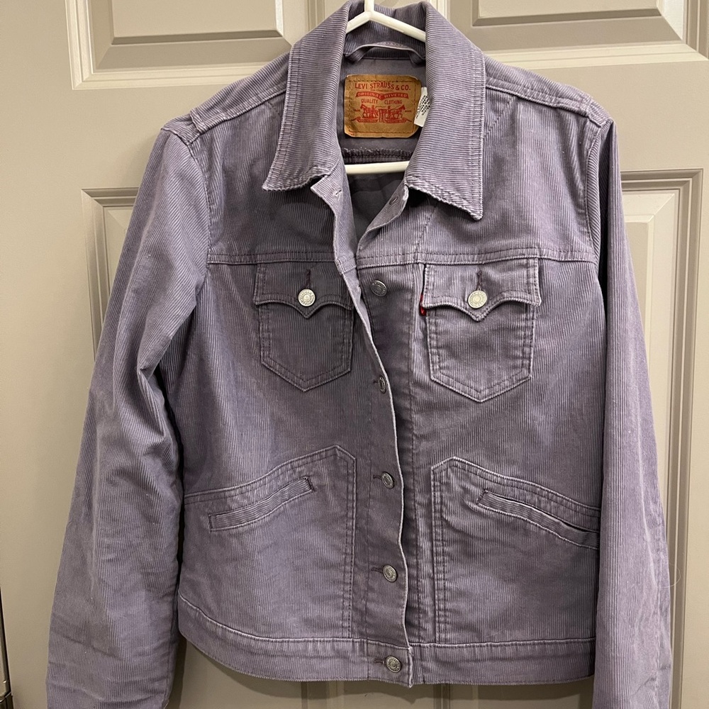 Levi's Women's Lavender Corduroy Jacket